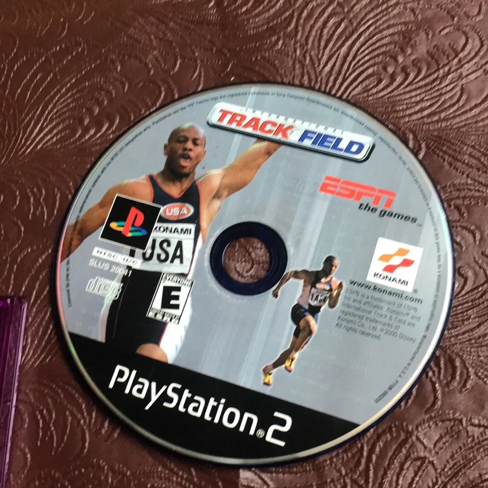 Sony PlayStation 2 dvd video game: track and field ESPN the games
